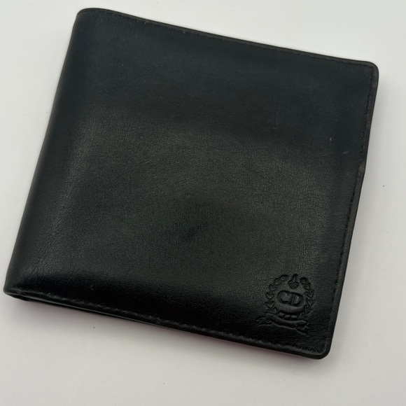 Christian Dior Black Leather Wallet